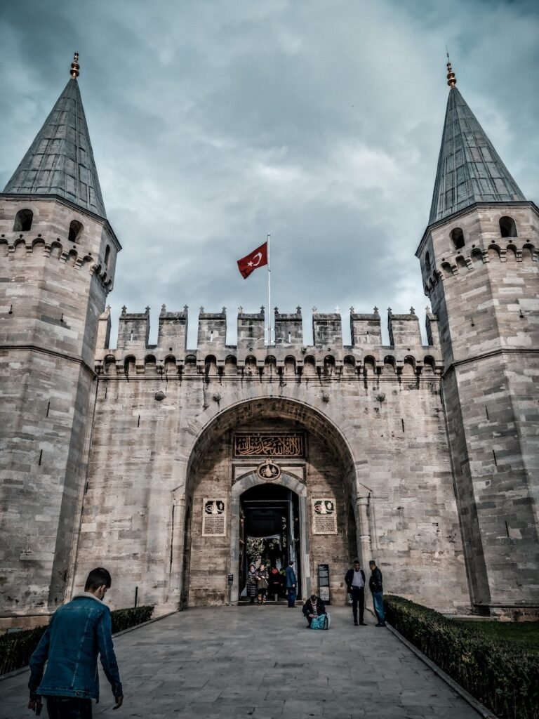 Entrance to the Topkapi Palace Museum in Istanbul