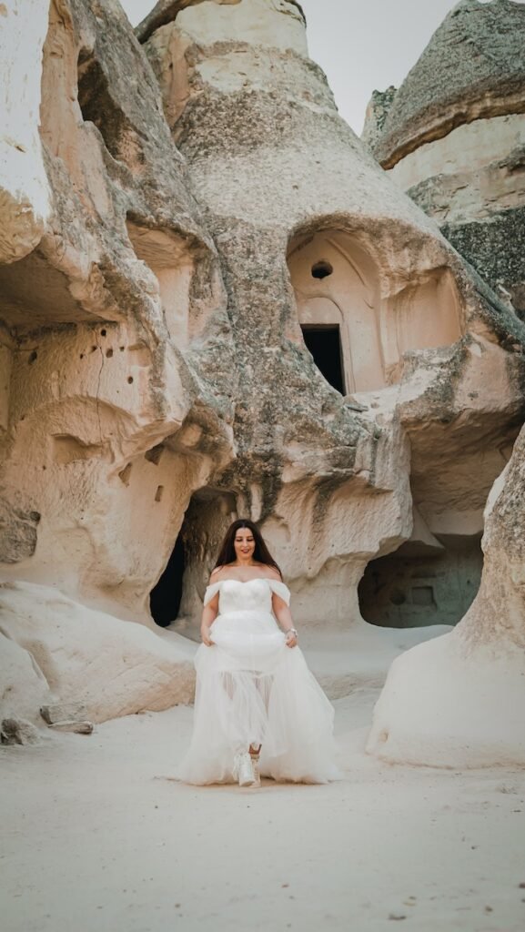 Bride in Cappadocia - Wedding planning services in Turkey