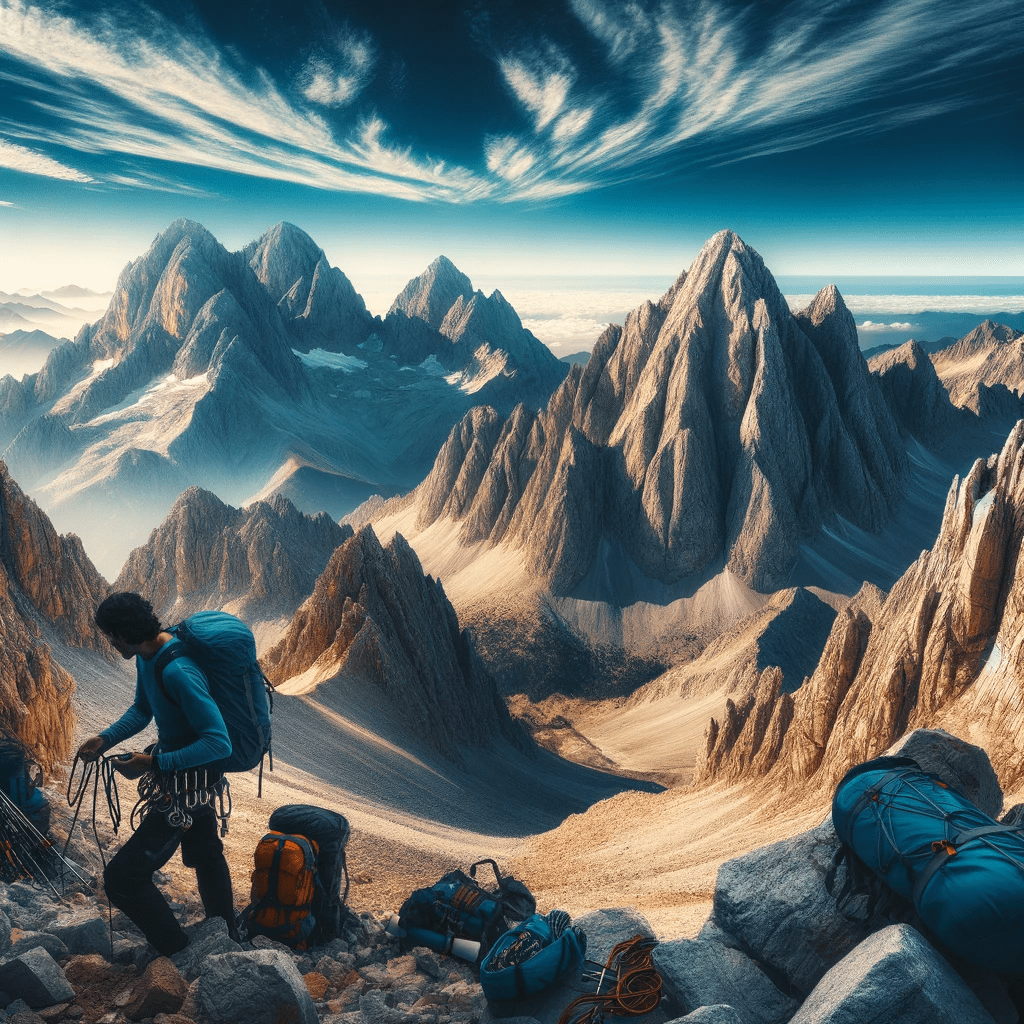 Mountaineers preparing to ascend the Taurus Mountains in Turkey, showcasing the rugged beauty and adventurous spirit of Turkish mountaineering.