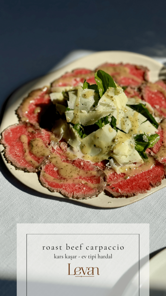 Levan - Roast beef Carpaccio